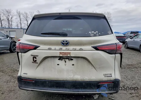 2021 Toyota Sienna Limited z USA, uszkodzony, nr VIN 5TDZSKFC6MS009271